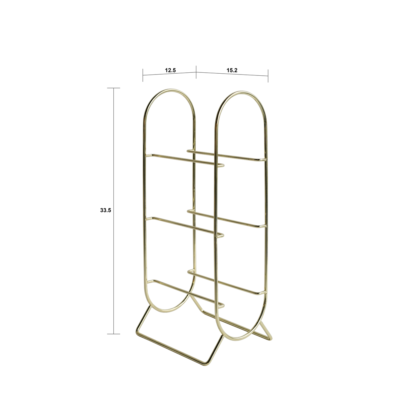 DOJO brass bottle holder