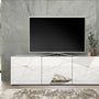 Porta TV GRIMILDE bianco