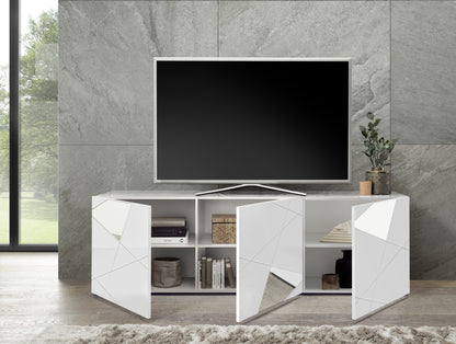 GRIMILDE TV stand white