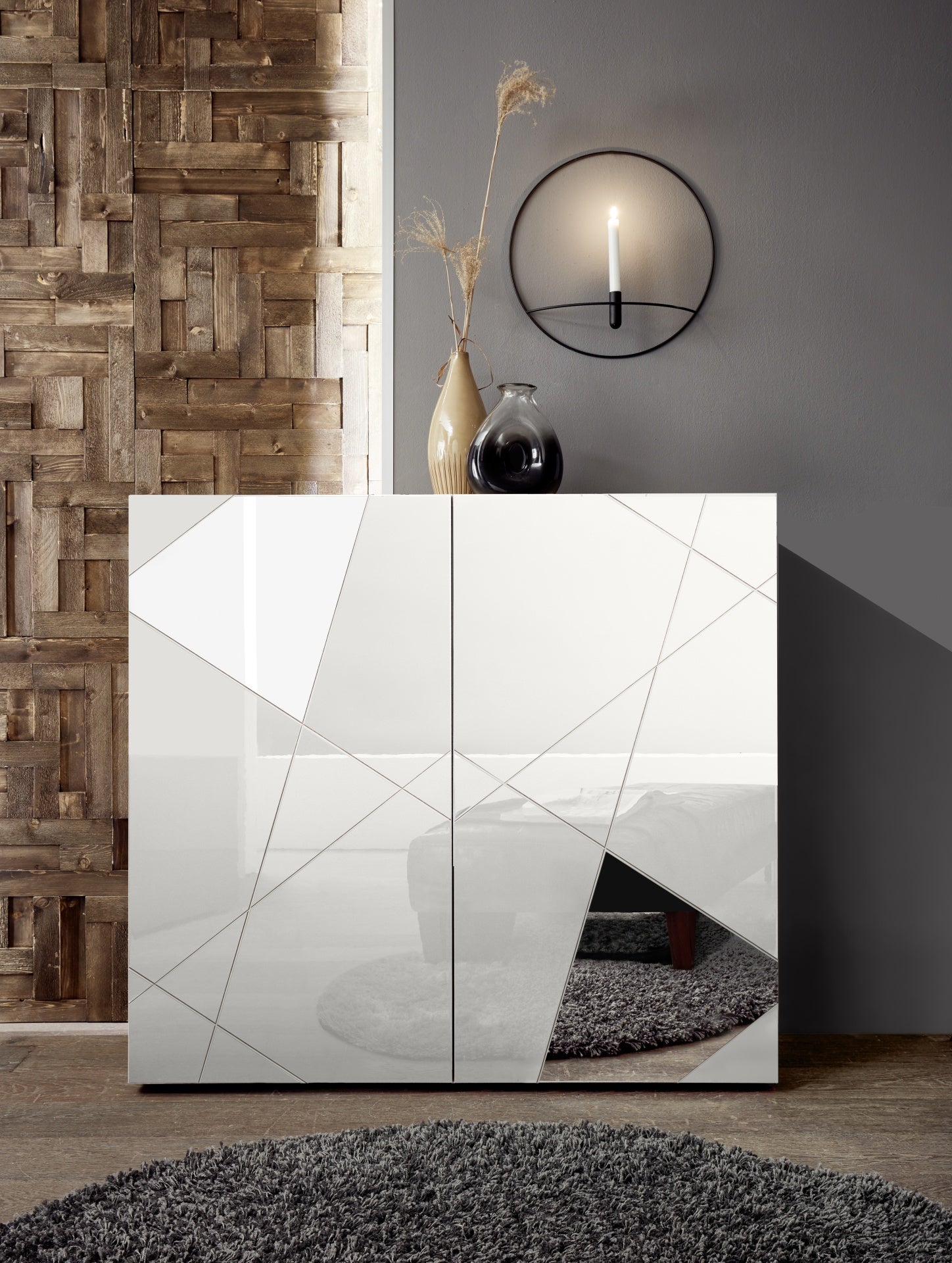 GRIMILDE Sideboard weiß