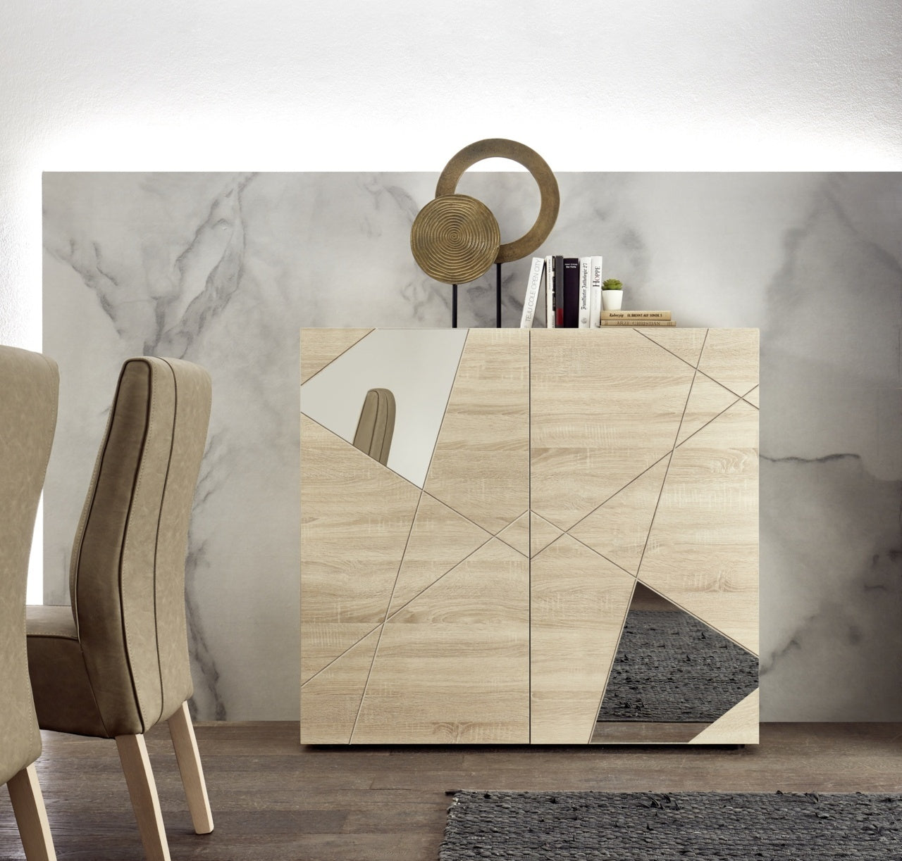 GRIMILDE-Sideboard aus Eiche