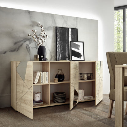 GRIMILDE oak buffet