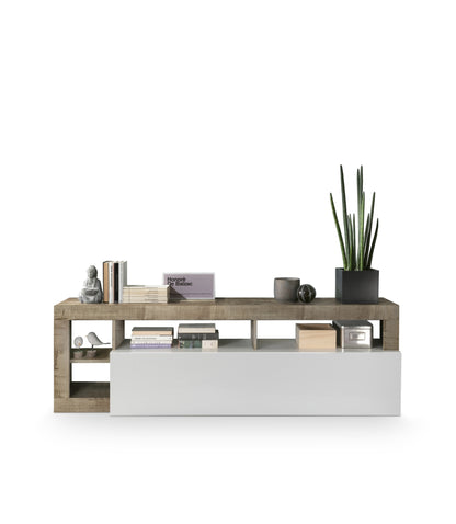 NETTUNO white/pear TV stand
