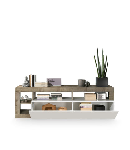 NETTUNO white/pear TV stand