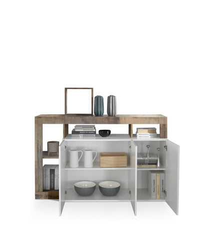 NETTUNO white/pear buffet 146cm
