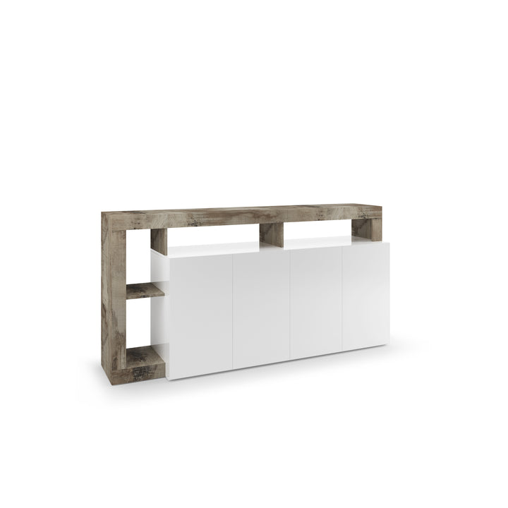 Buffet NETTUNO bianco/pero 184cm