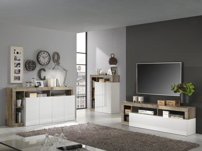 NETTUNO white/pear buffet 184cm