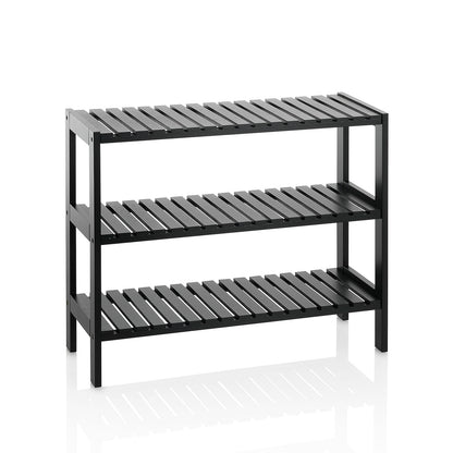 FLOBY black shelf/shoe rack