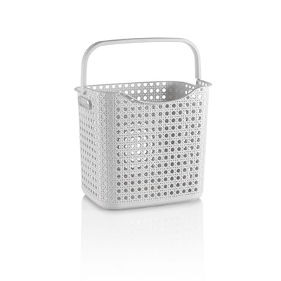HUY beige laundry basket with handle