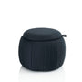 Sitzpuff mit Stauraum CHRIS blau