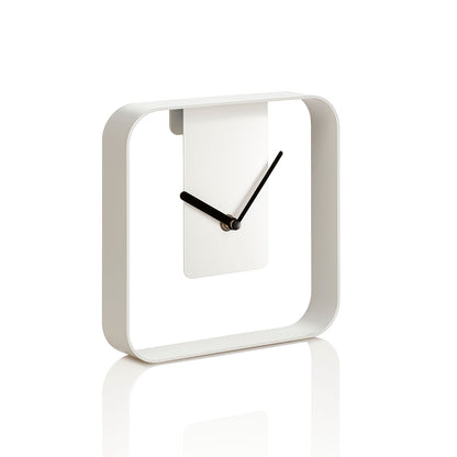 Orologio da tavolo/parete CHONE bianco