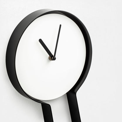 ZHONG black wall clock