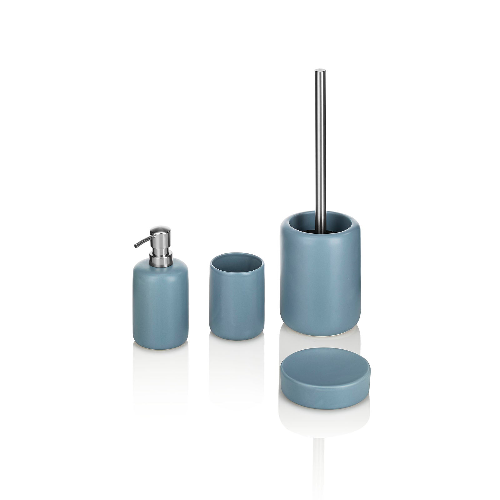Set bagno 4 pezzi HASA blu