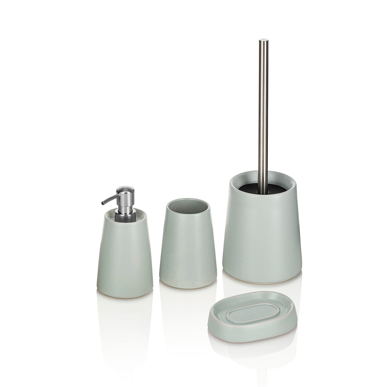Dispenser per sapone KIVI grigio