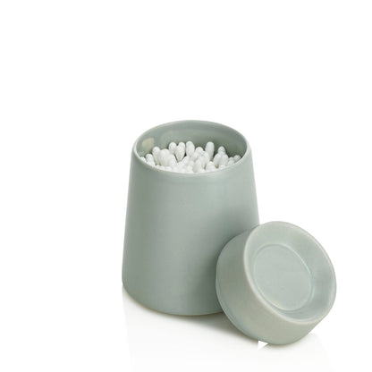 Contenitore cotton fioc KIVI grigio