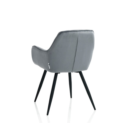 Set mit 2 grauen FLIRT-Sesseln