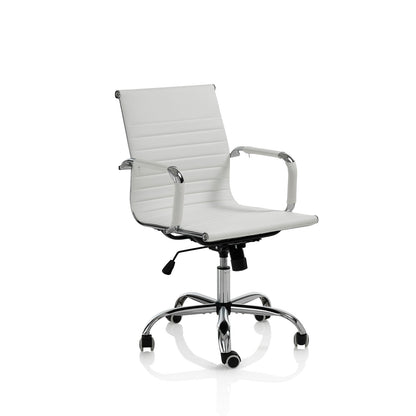 White IDRIS office armchair