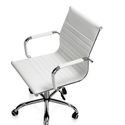 White IDRIS office armchair