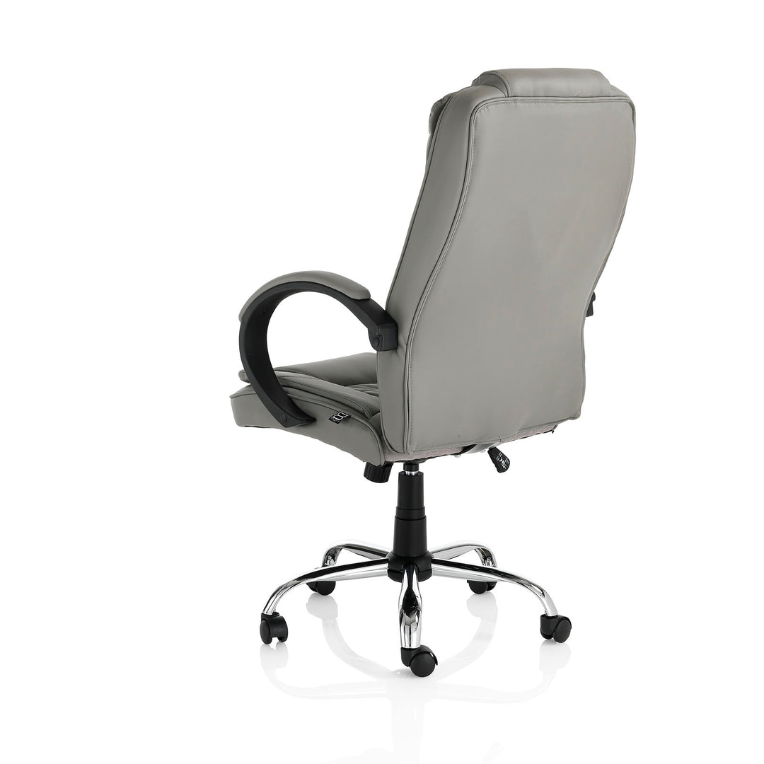 ESTELLE dove gray executive office chair