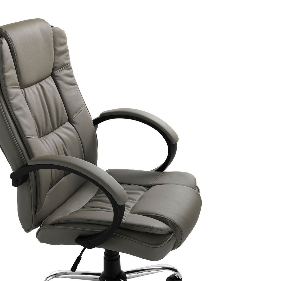ESTELLE dove gray executive office chair