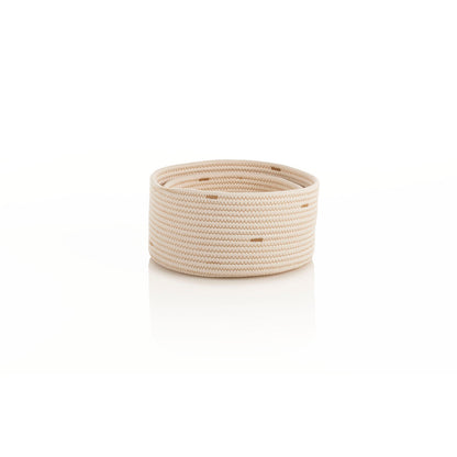 Set 2 cestini portaoggetti in cotone HADIL