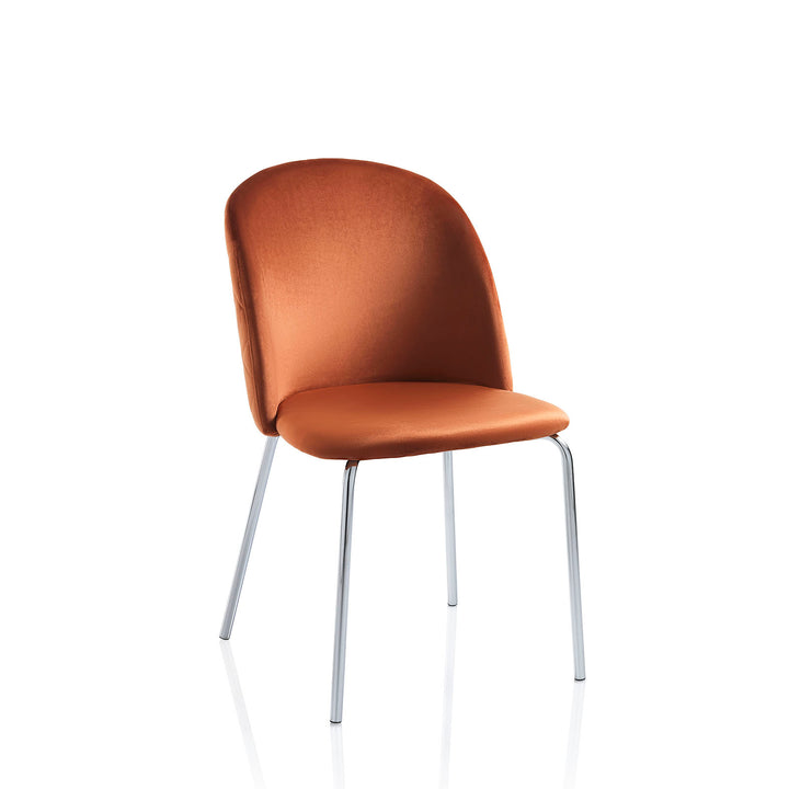 Set 2 Sedie JOY arancione