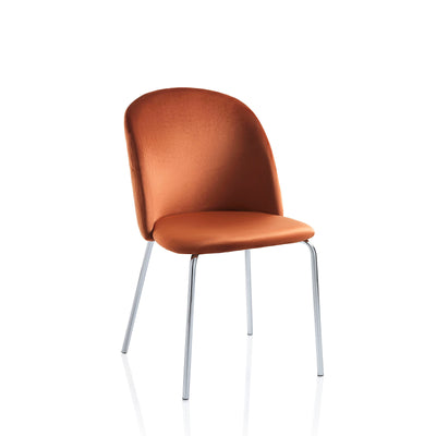 Set of 2 orange JOY chairs