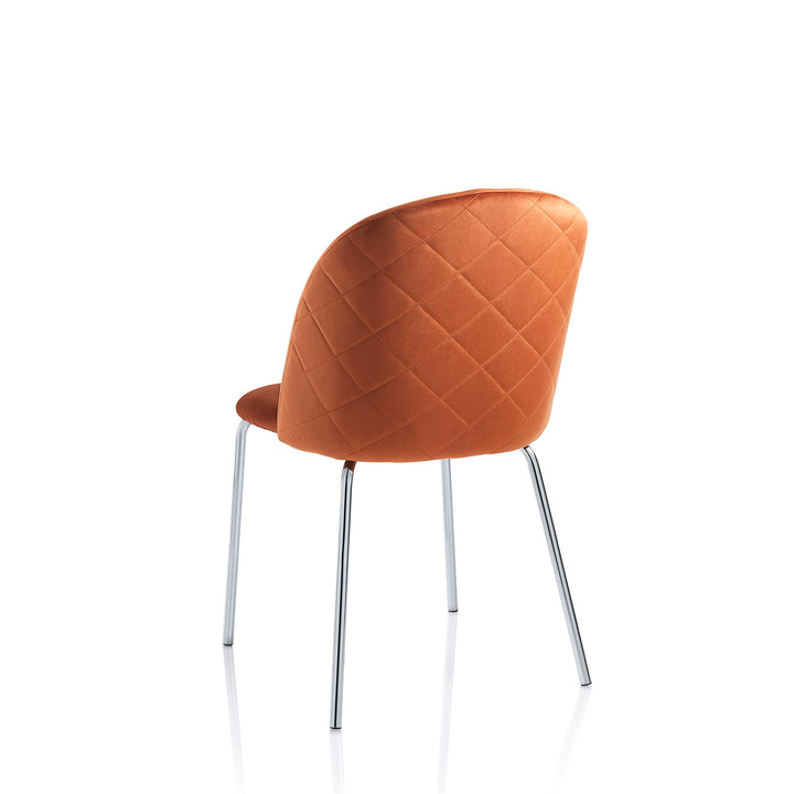 Set 2 Sedie JOY arancione