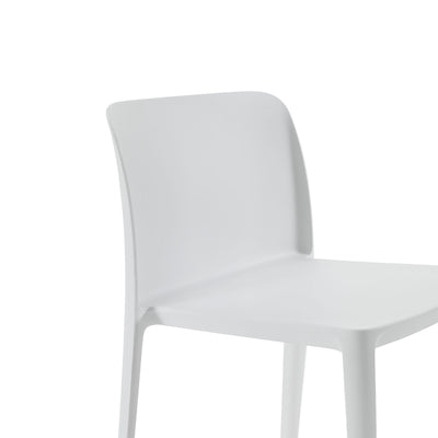 Set 4 Sedie da interno/esterno SKINNY bianco