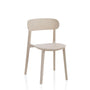 Set mit 4 Innen-/Außenstühlen LUNA, Recycling-Beige