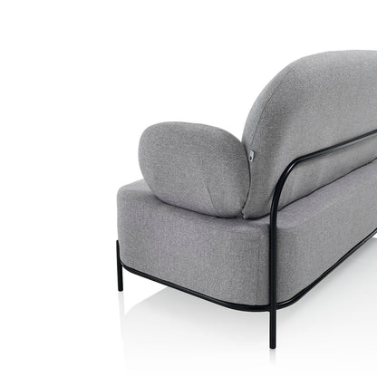 Graues VANITY 2-Sitzer-Sofa