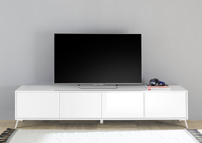 White HOA TV stand
