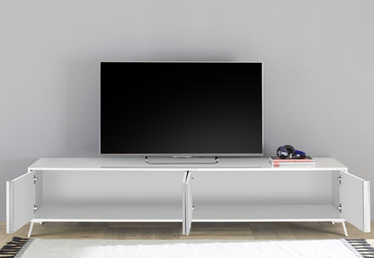 White HOA TV stand
