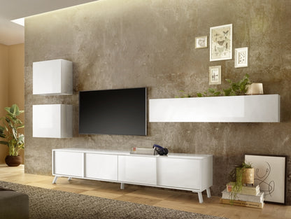 White HOA TV stand