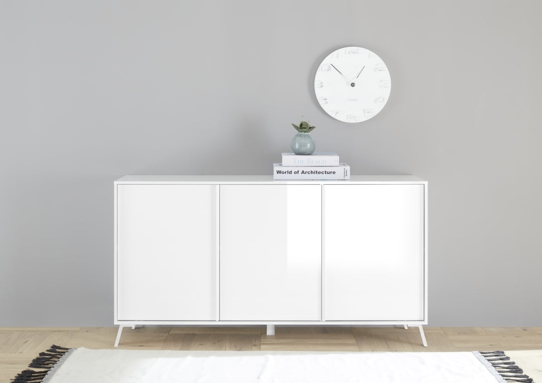 Buffet HOA white 150cm 3 doors