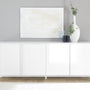 Buffet HOA white 200cm 4 doors