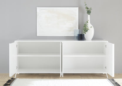Buffet HOA white 200cm 4 doors