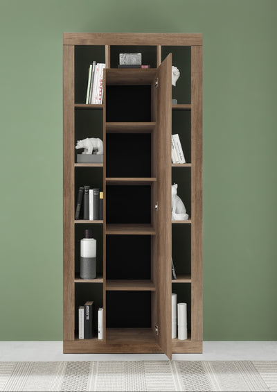 Sideboard/Bücherregal 1 Tür TIAKI Honigeiche 90 cm