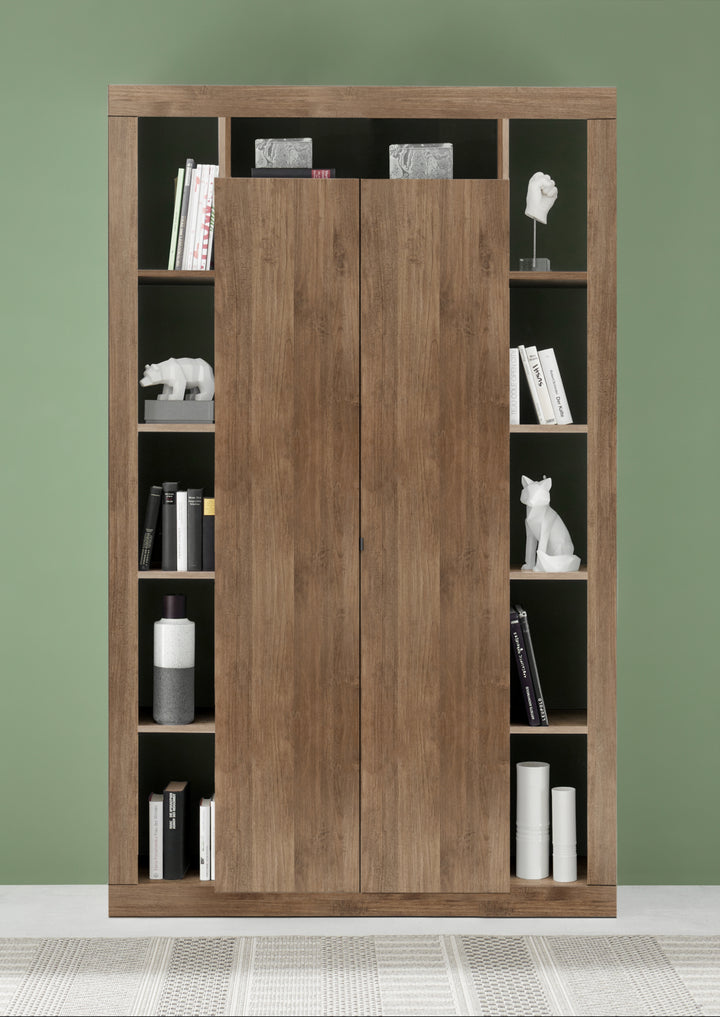 Credenza/Libreria 2 ante TIAKI rovere miele