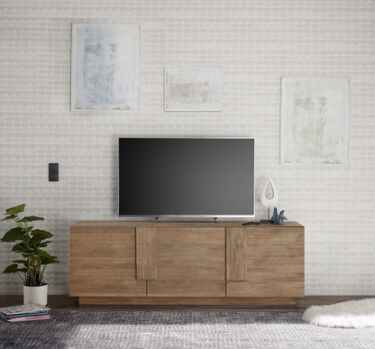 LOMPAT TV stand honey oak 180cm 3 doors