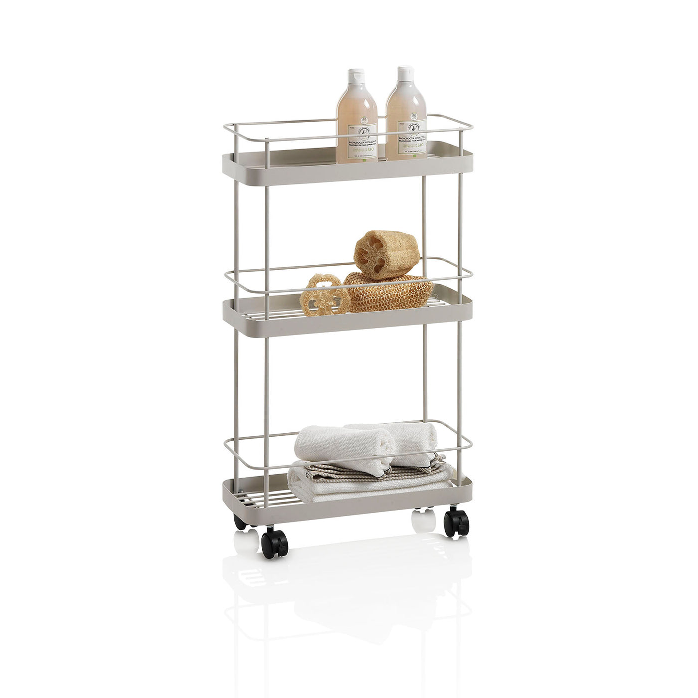 White KAN trolley