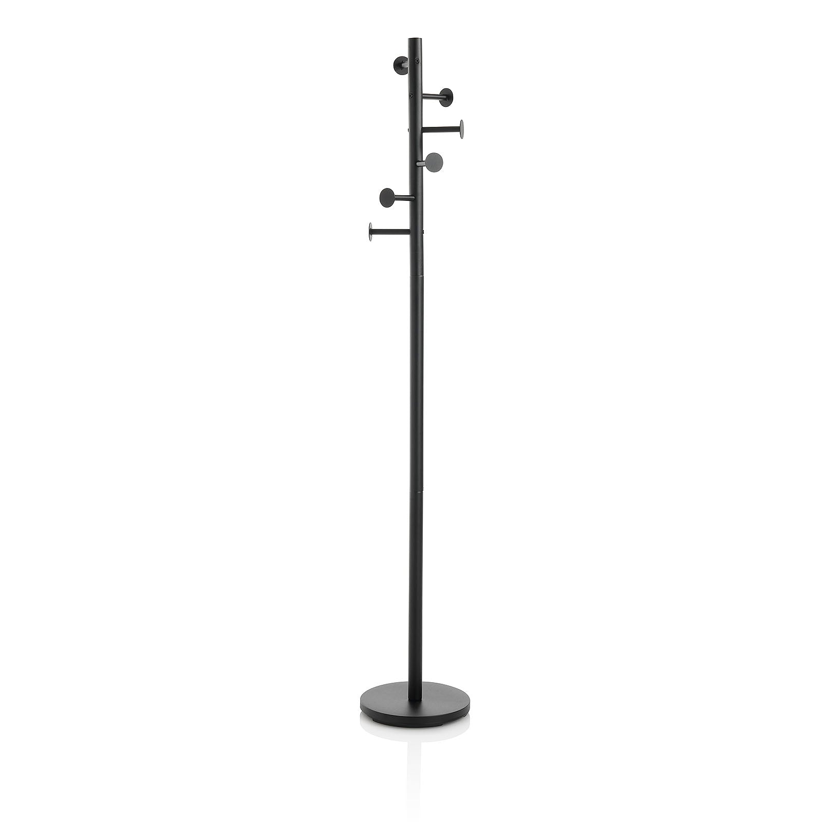 Appendiabiti House Doctor Rack – Design Semplice Ed Elegante – Ferro Nero – Dimensioni 60x12 Cm – Per Corridoio O Ingresso