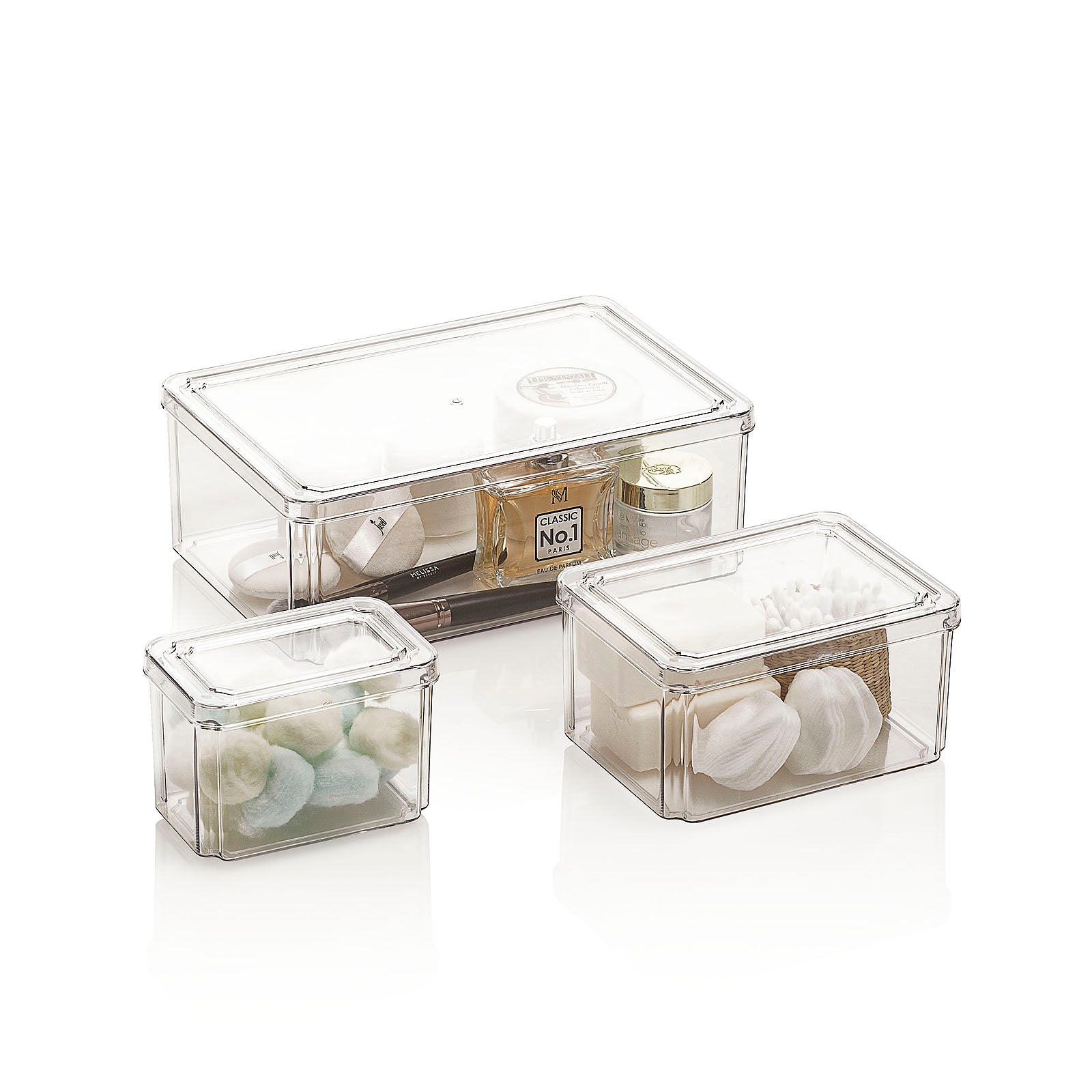 Set mit 3 SHIWU-Behältern mit Deckel