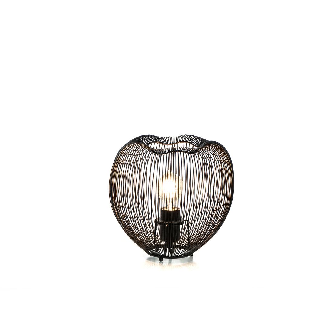 Lampada da tavolo LUCREZIA nero