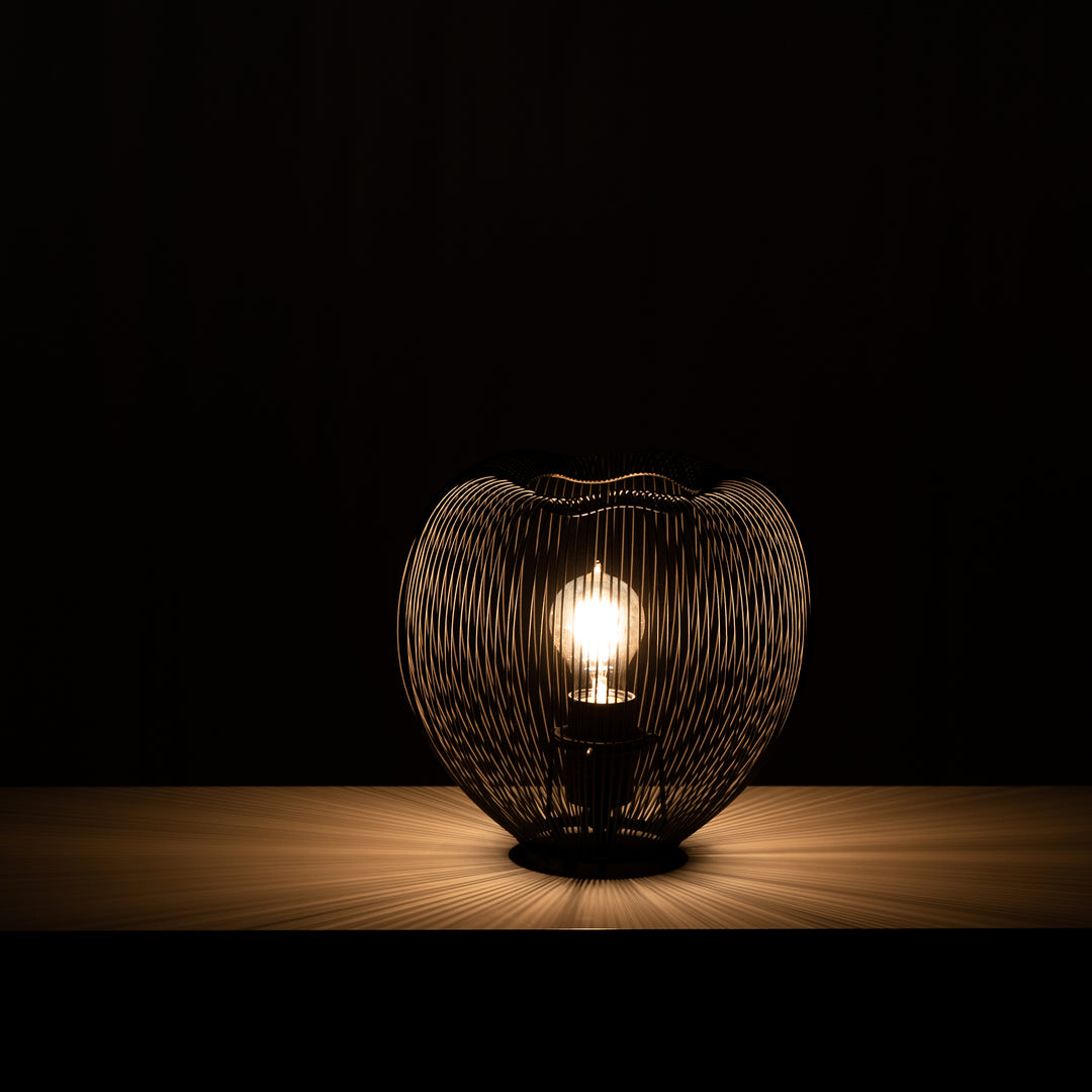 Lampada da tavolo LUCREZIA nero