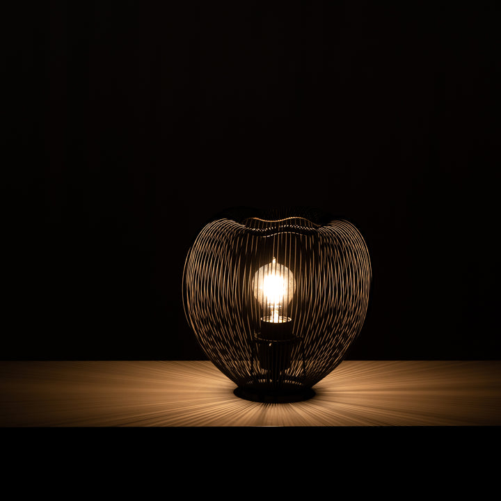 Lampada da tavolo LUCREZIA nero