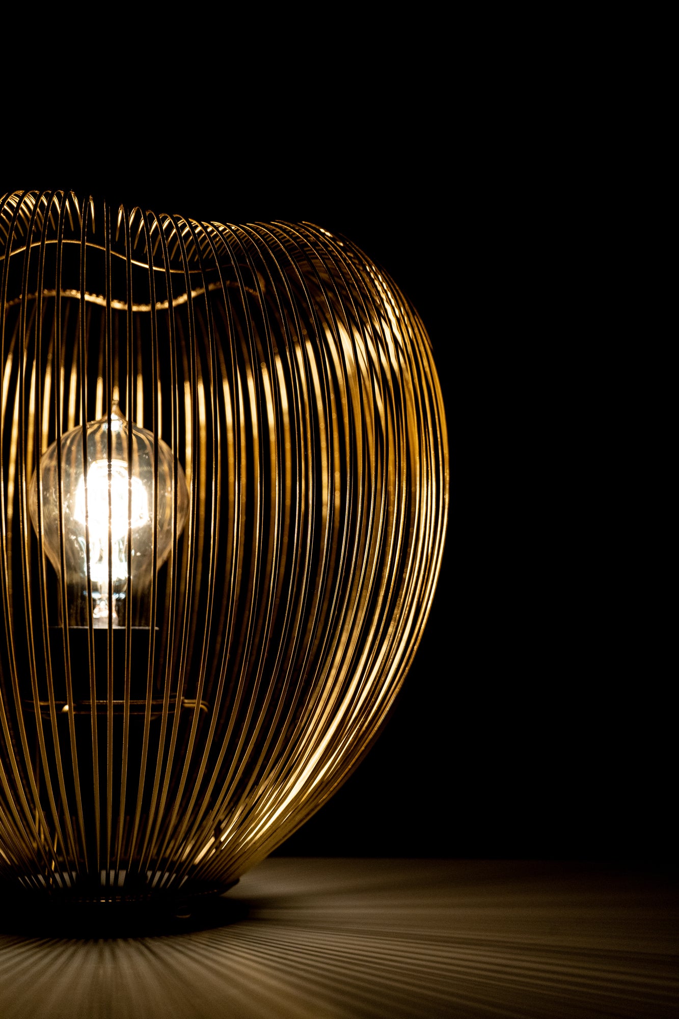 LUCREZIA brass table lamp