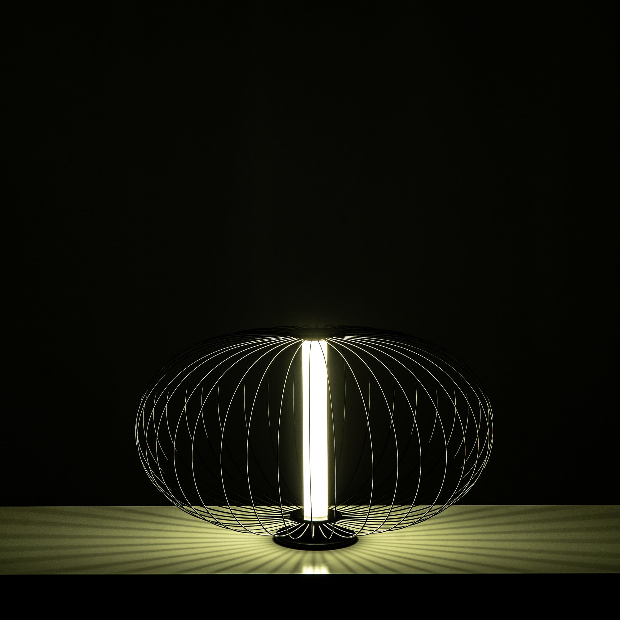 BEATRICE black led table lamp