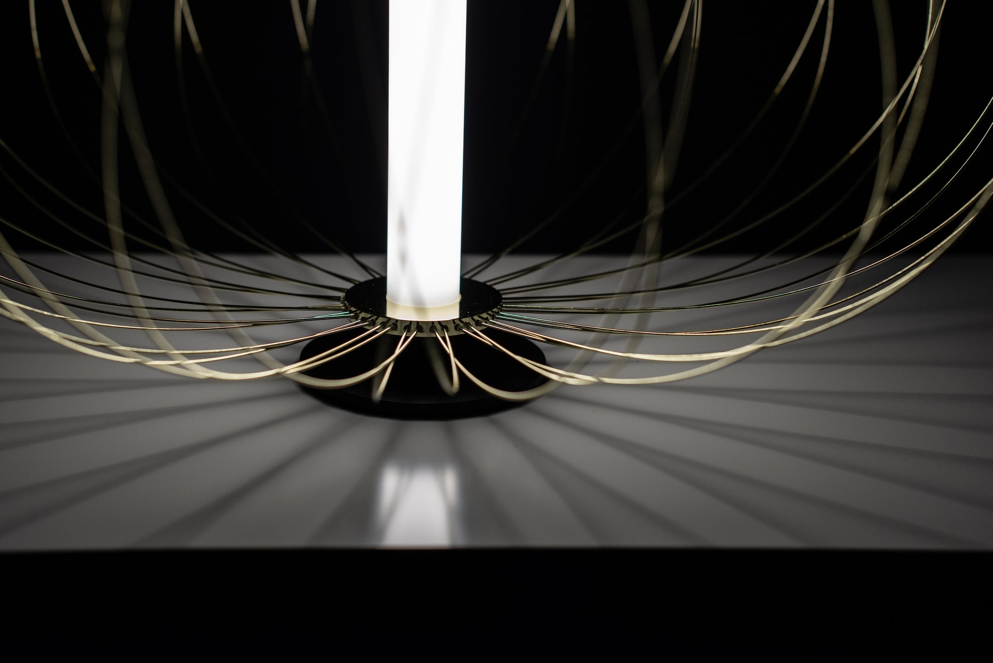 BEATRICE brass led table lamp