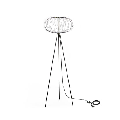 BEATRICE black LED floor lamp